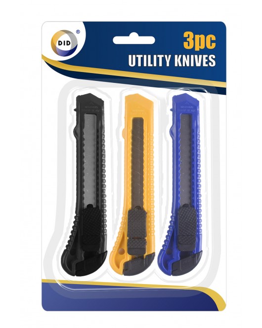 3pc Utility Knives