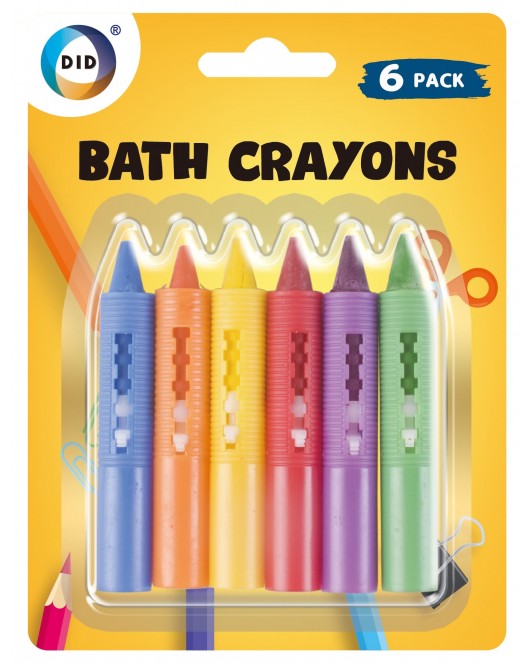 6pc Scribble & Scrub Bath Crayons