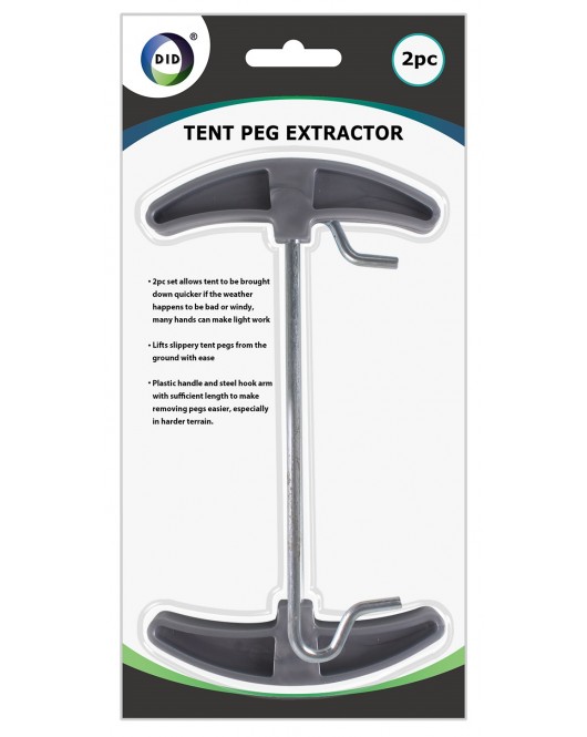 2pc Tent Peg Extractor
