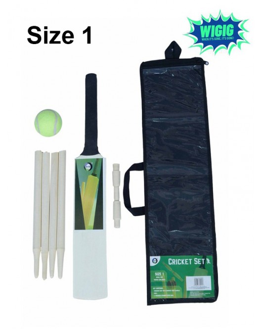 7pc Size 1 Cricket Set with Bag