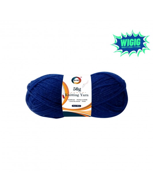 50g Knitting Yarn-Navy Blue