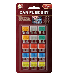 15pc Car Fuse Set 15pc Car Fuse Set