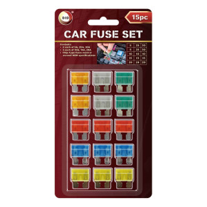 15pc Car Fuse Set 15pc Car Fuse Set