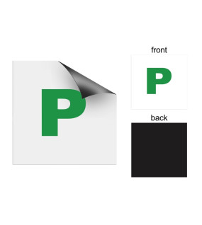 2pc Fully Magnetic P Plates 2pc Fully Magnetic P Plates