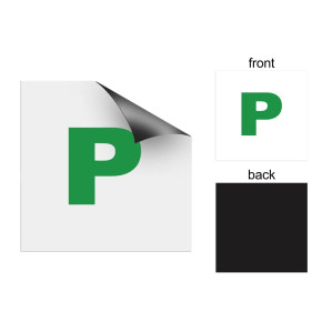 2pc Fully Magnetic P Plates 2pc Fully Magnetic P Plates