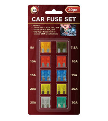 20pc Car Fuse Set 
