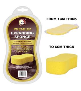 Expanding Car Sponge