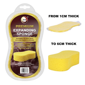 Expanding Car Sponge