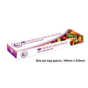 40pc Resealable Bags 40pc Resealable Bags
