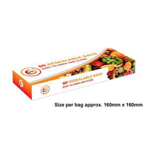 60pc Resealable Bags 60pc Resealable Bags