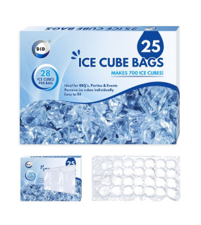 25Pk Ice Cube Bags 25Pk Ice Cube Bags
