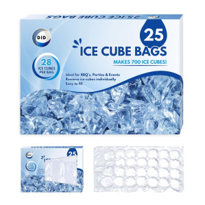 25Pk Ice Cube Bags 25Pk Ice Cube Bags