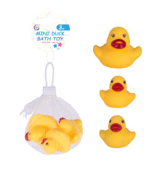 3Pk Mini Duck Bath Toy