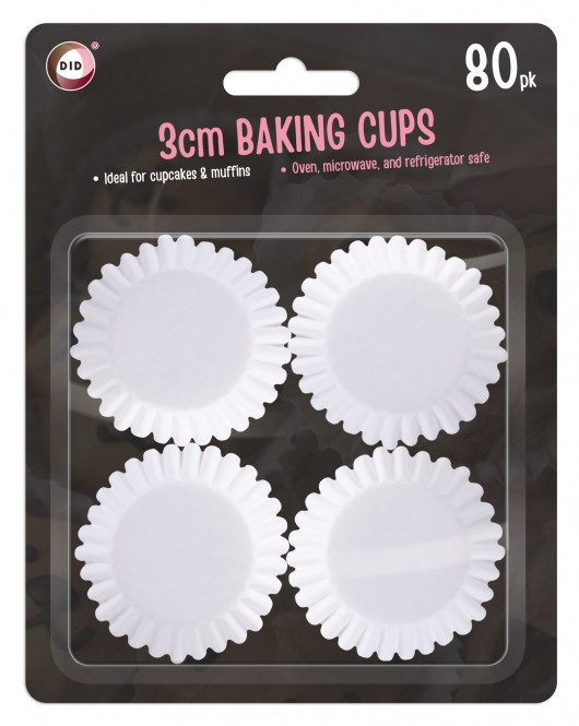 80pc 3cm Baking Cups