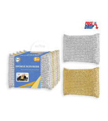 5pc Sponge Scourers