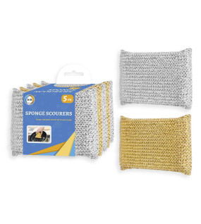 5pc Sponge Scourers 5pc Sponge Scourers