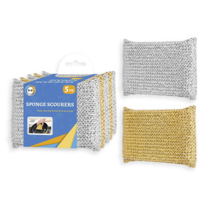 5pc Sponge Scourers