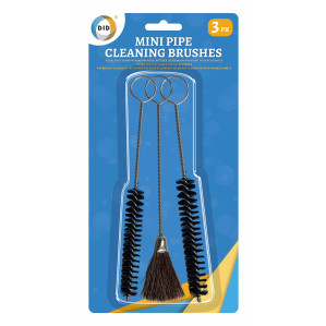 3pc Mini Pipe Cleaning Brushes 3pc Mini Pipe Cleaning Brushes