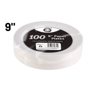 100pc 9" Paper Plates 100pc 9" Paper Plates