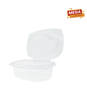 100pc Pet Minbar Transparent Hinged Lid Containers 80Cc 4G 100pc Pet Minbar Transparent Hinged Lid Containers 80Cc 4G