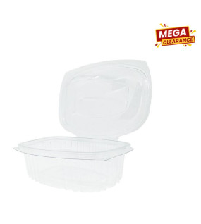 100pc Pet Minbar Transparent Hinged Lid Containers 100Cc 4.5G 100pc Pet Minbar Transparent Hinged Lid Containers 100Cc 4.5G
