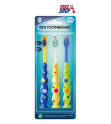 3pc Kids Toothbrushes