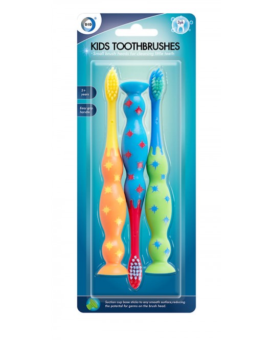 3pc Kids Toothbrushes