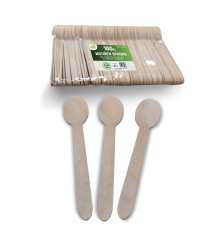 100pc Wooden Spoons