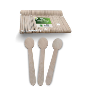 100pc Wooden Spoons 100pc Wooden Spoons