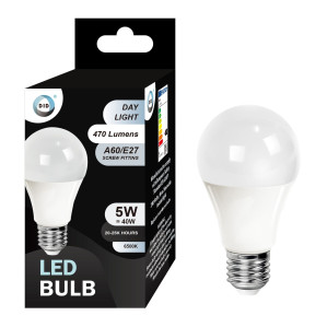 Day Light Led Bulb 5W A60/E27 Day Light Led Bulb 5W A60/E27