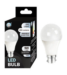 Day Light Led Bulb 9W A60/B22