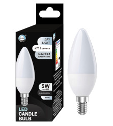 Day Light Led Candle Bulb 5W C37/E14