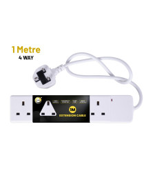1m 4 Way Extension Cable