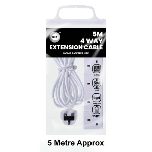 5m 4 Way Extension Cable 5m 4 Way Extension Cable