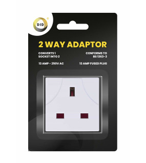 13A 2 Way Adaptor 13A 2 Way Adaptor