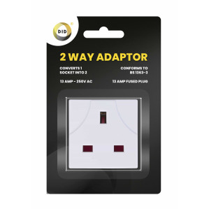 13A 2 Way Adaptor 13A 2 Way Adaptor