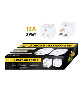 13A 2 Way Adaptor 13A 2 Way Adaptor