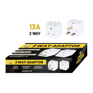 13A 2 Way Adaptor 13A 2 Way Adaptor