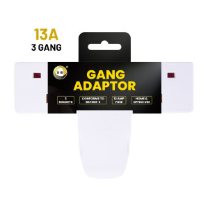 13A 3 Gang Adaptor 13A 3 Gang Adaptor