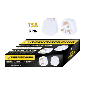 13A 3 Pin Fused Plug 13A 3 Pin Fused Plug