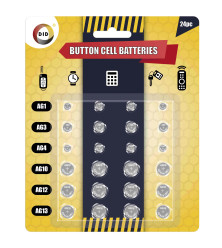 24pc Button Cell Batteries