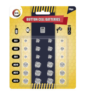 24pc Button Cell Batteries 24pc Button Cell Batteries