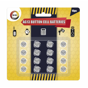 16pc Ag13 Button Cell Batteries 16pc Ag13 Button Cell Batteries