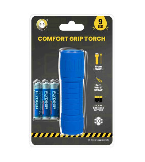 9 Led 10cm Torch with Batteries 9 Led 10cm Torch with Batteries