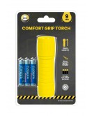 9 Led 10cm Torch with Batteries