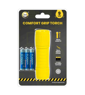 9 Led 10cm Torch with Batteries 9 Led 10cm Torch with Batteries