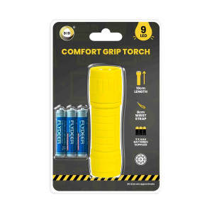 9 Led 10cm Torch with Batteries 9 Led 10cm Torch with Batteries