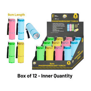 9 Led 9cm Phosphorescent Torch 9 Led 9cm Phosphorescent Torch