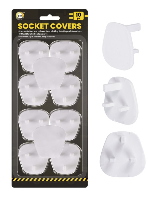 10Pk Socket Covers