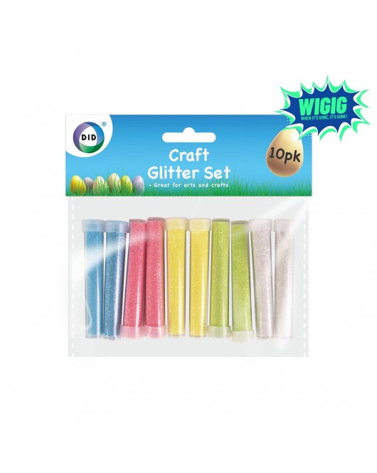 10pc Craft Glitter Set